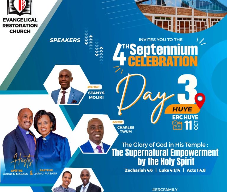 Day 3 in Huye District: 4th Septenimun Celebration Services